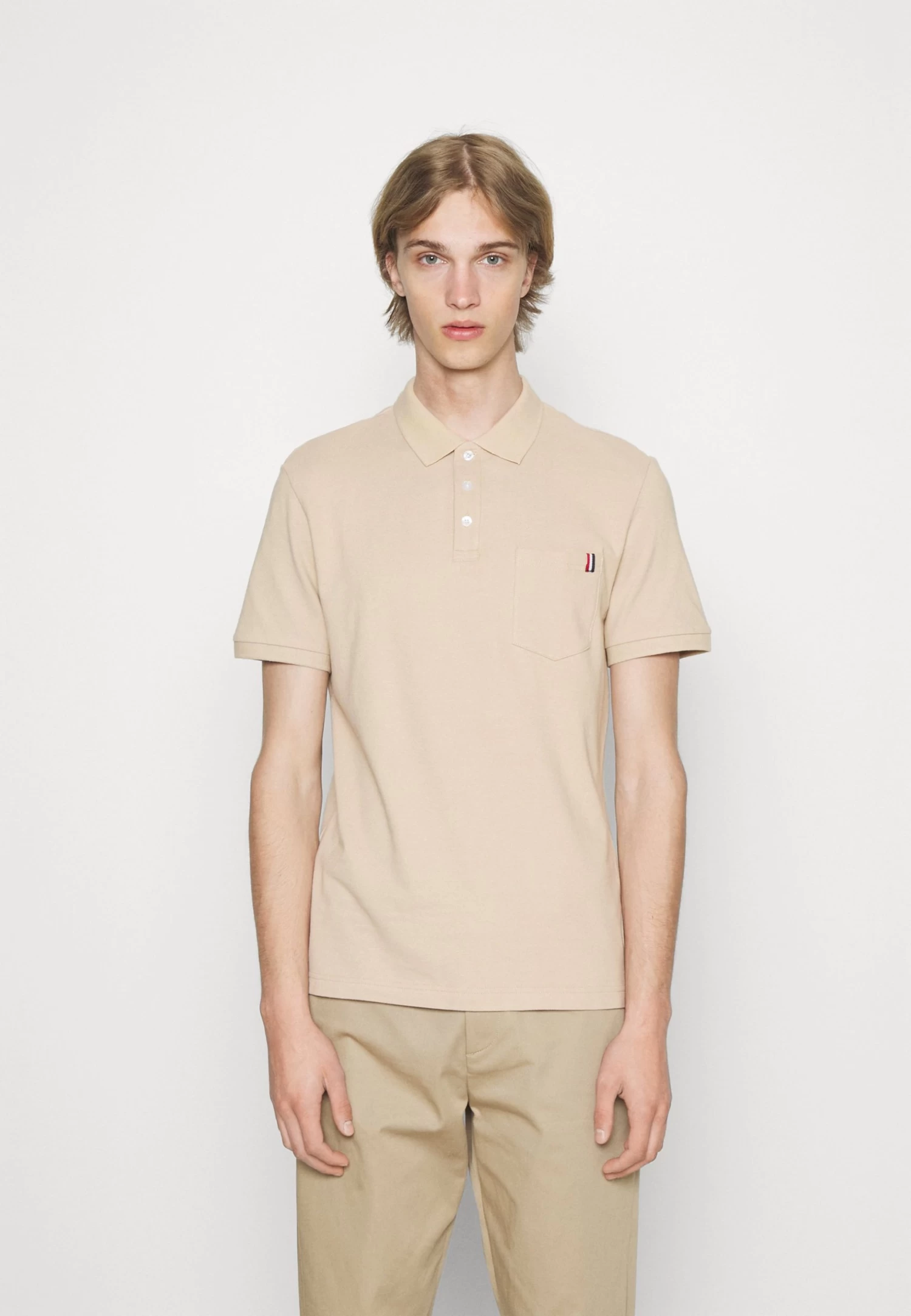 Tricolore Trim - Polo Shirt