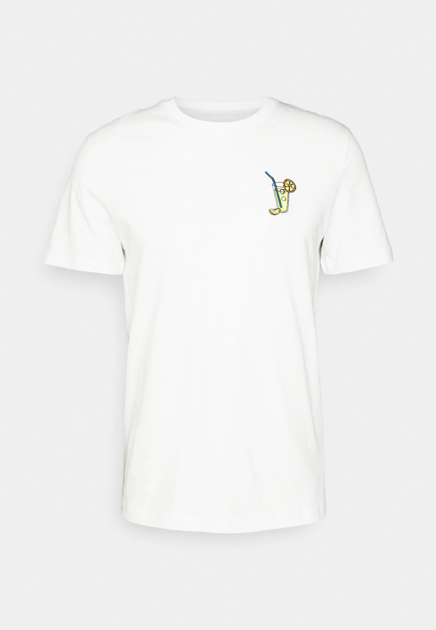 Cocktail Tee- Print T-Shirt - White