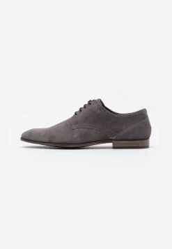 Pier One Leather - Smart Lace-Ups - Grey