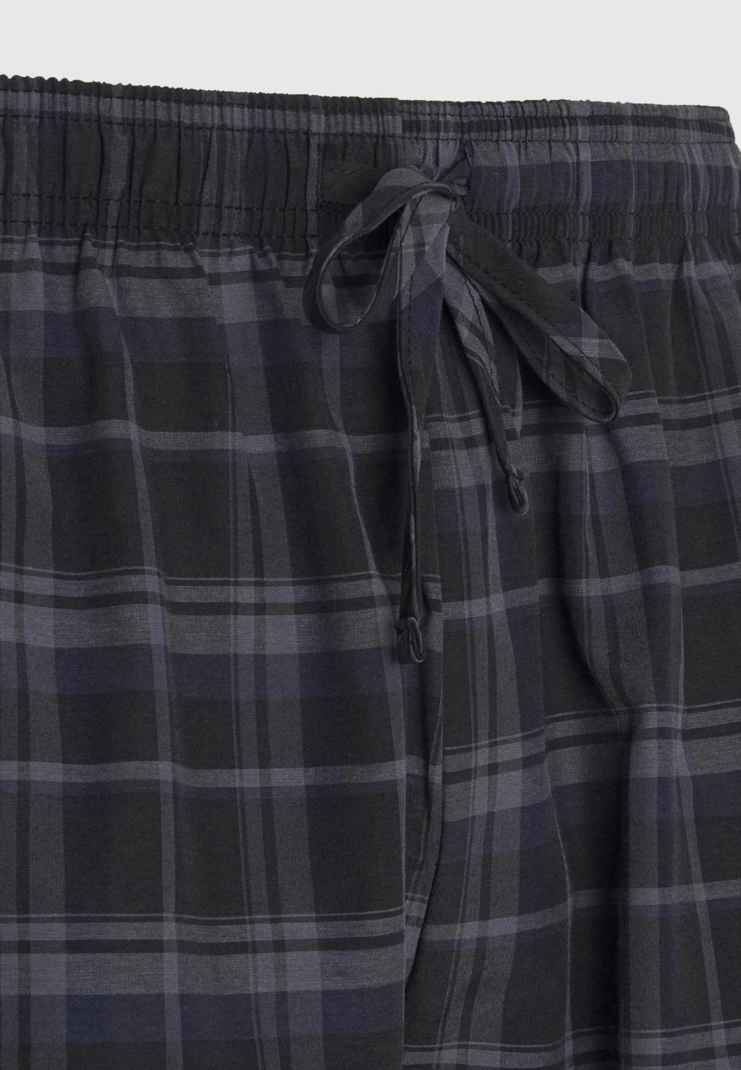 Pyjama Bottoms - Black/Blue