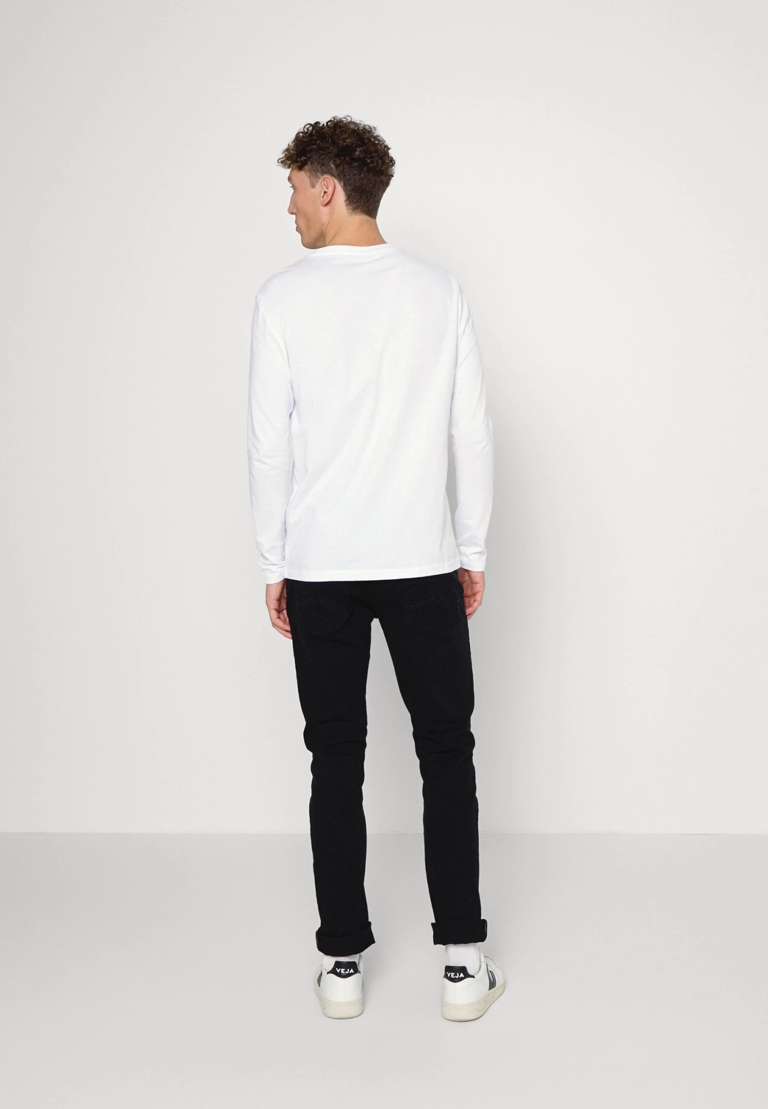 5 Pack - Long Sleeved Top - Blue/White/Beige/Olive