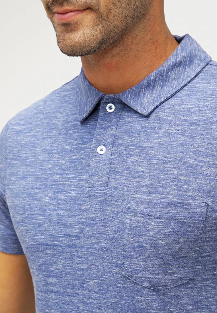 Polo Shirt - Blue Melange