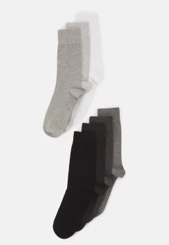 Pier One 7 Pack - Socks - Black/Grey