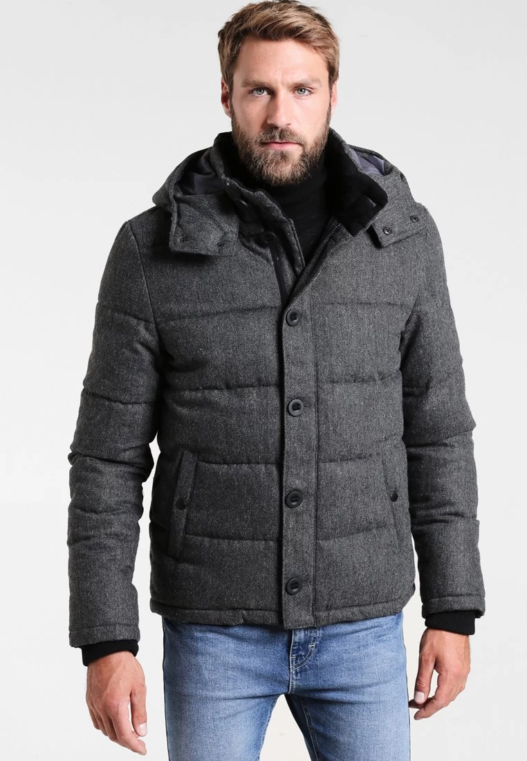 Winter Jacket - Grey Melange