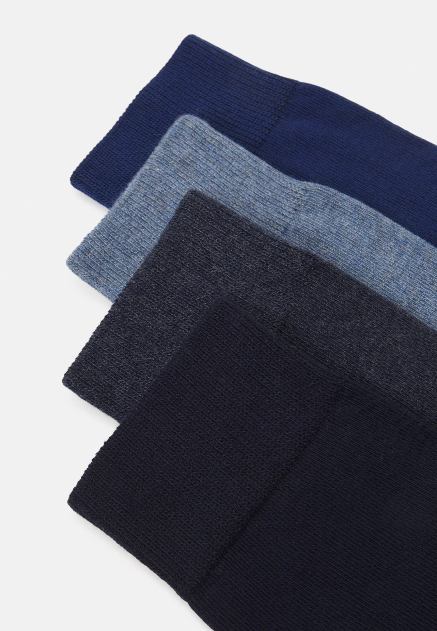 7 Pack - Socks - Blue, Dark Blue