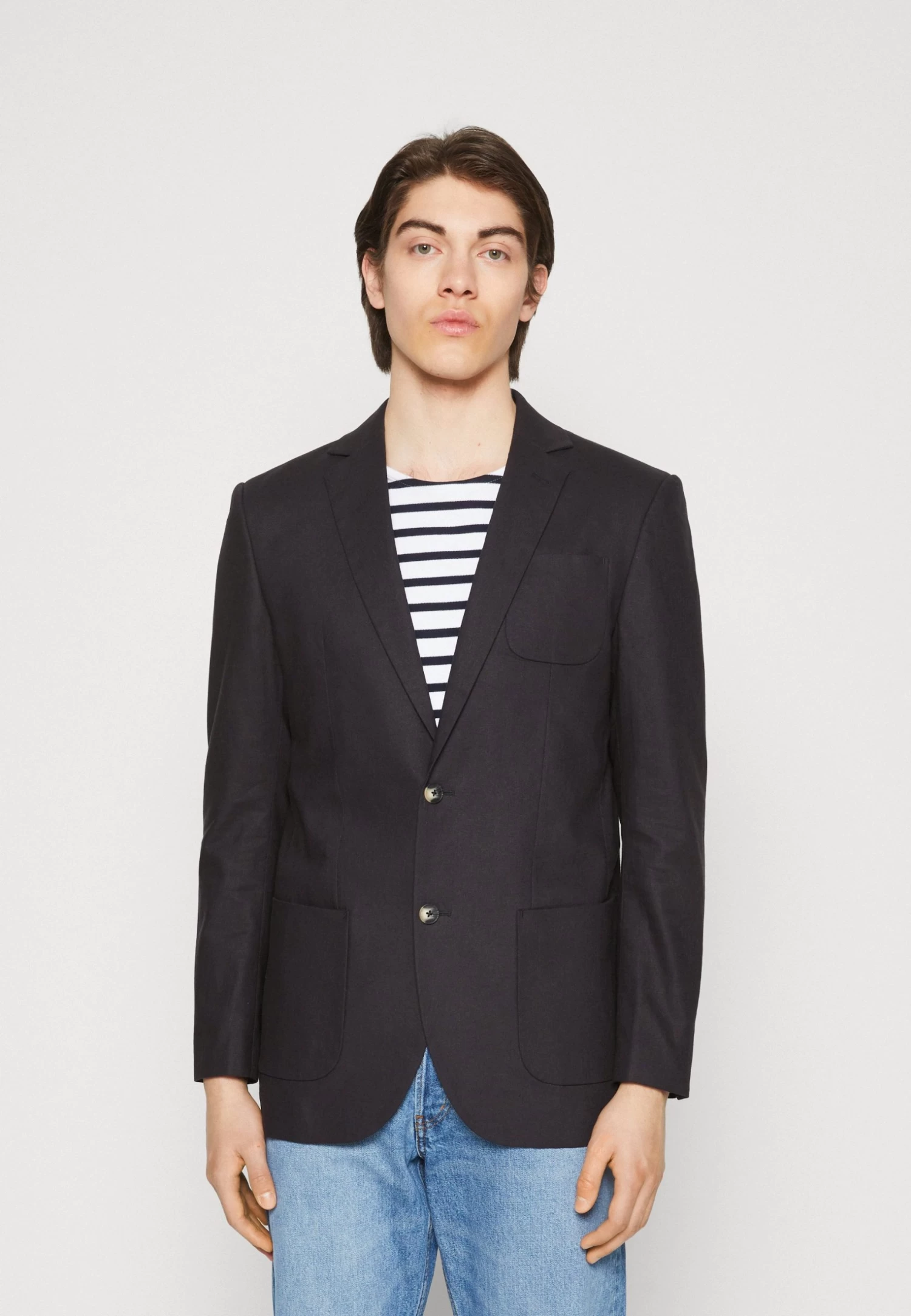 Blazer Jacket - Dark Blue