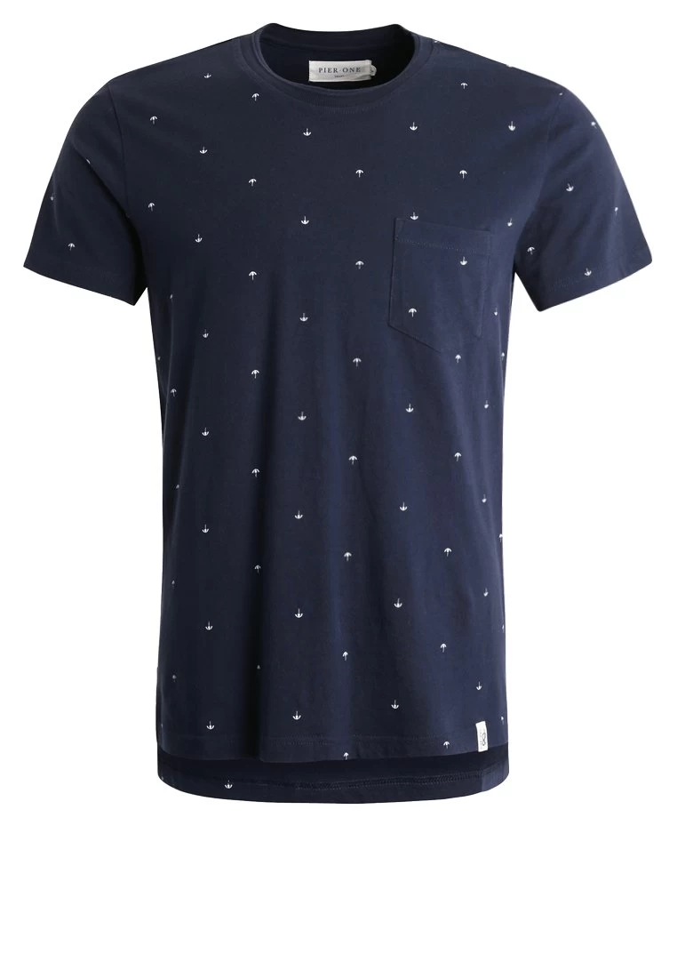 Print T-Shirt - Navy