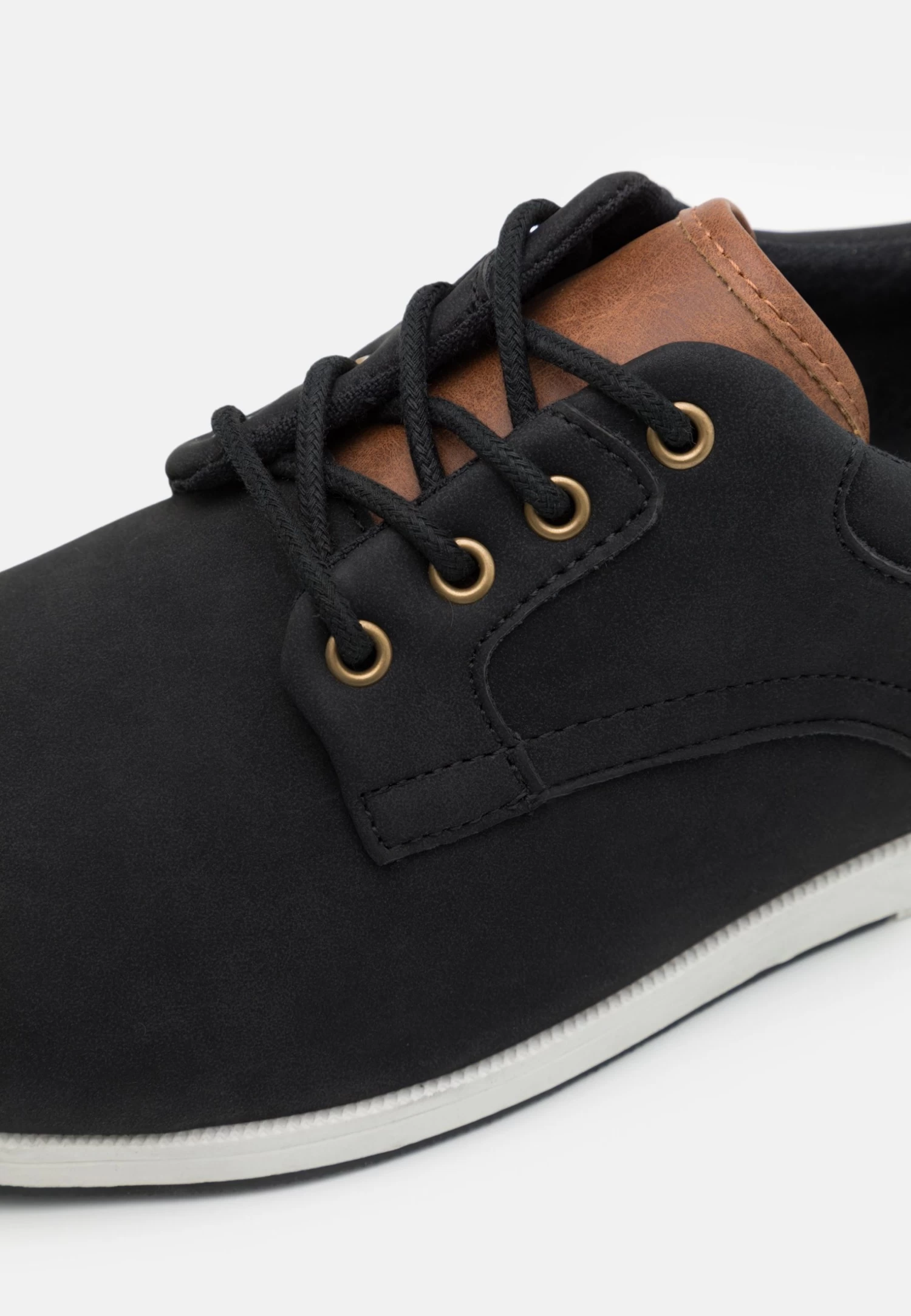 Casual Lace-Ups - Black