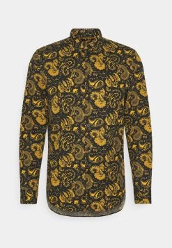 Pier One Festive Aop - Shirt - Black