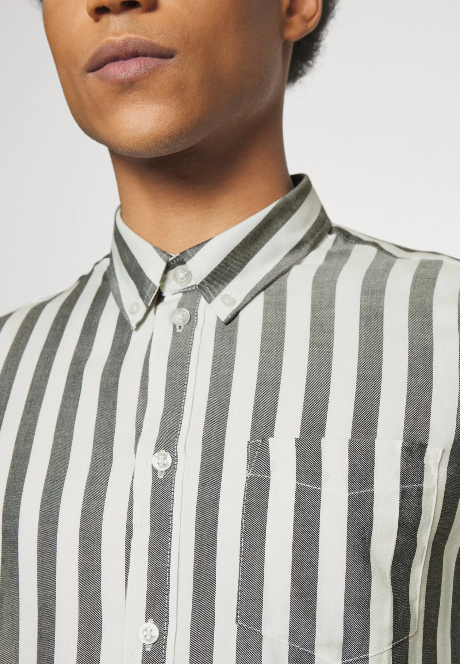 Shirt - Dark Blue/White