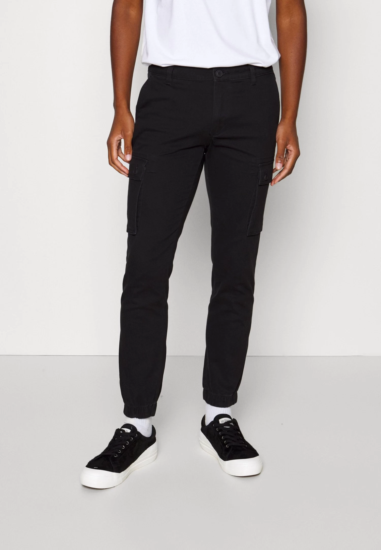 2 Pack - Cargo Trousers - Olive/Black