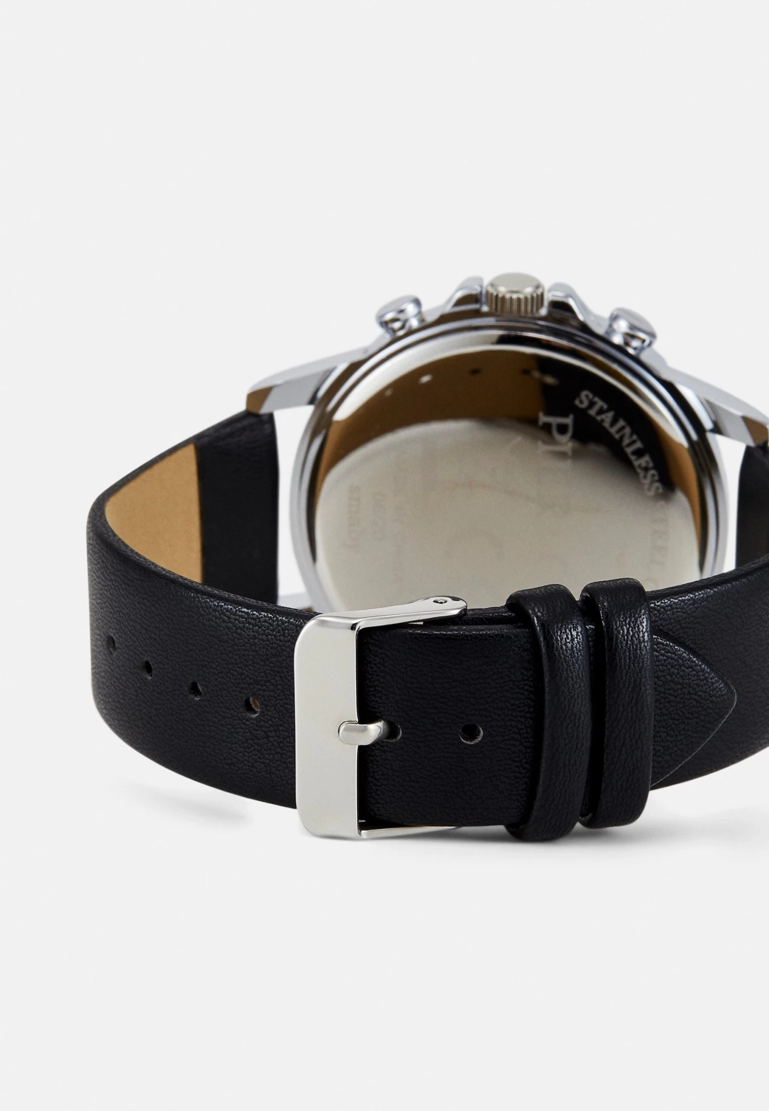 Watch - Black/Silver-Coloured