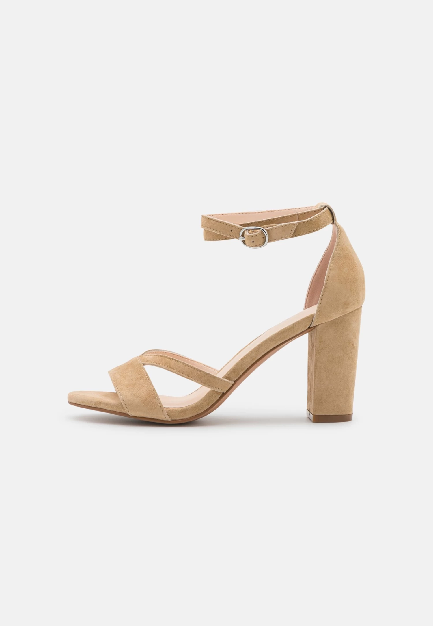 High Heeled Sandals - Beige