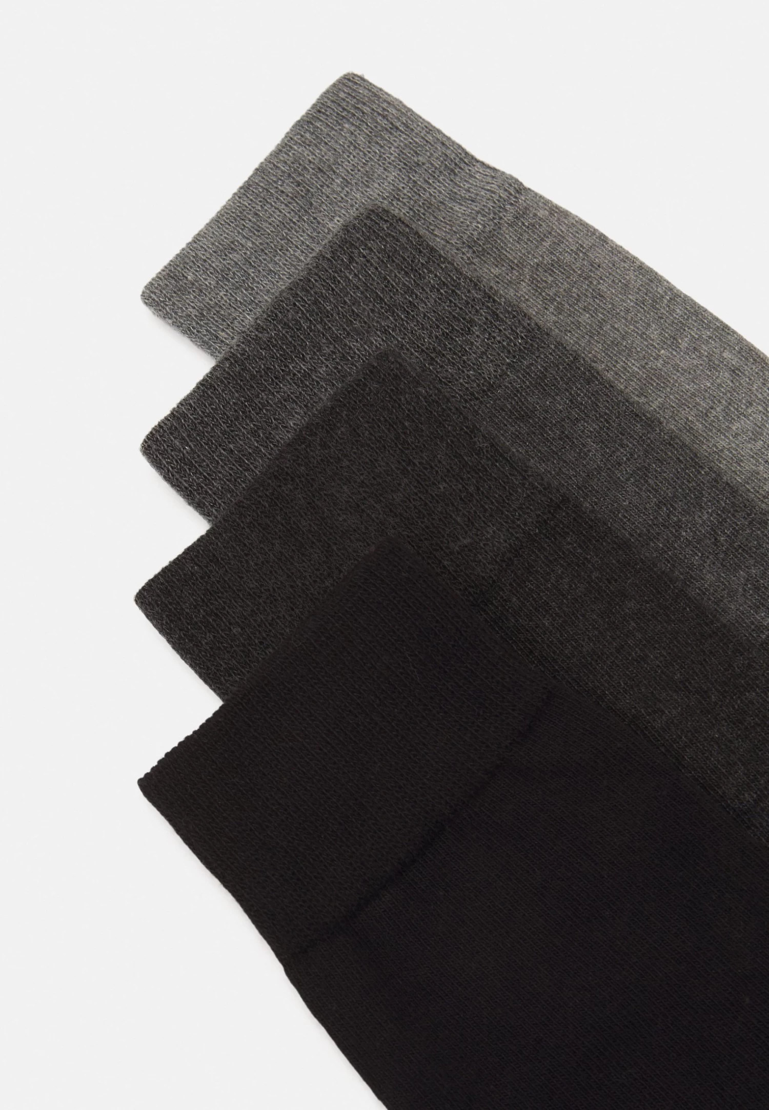 7 Pack - Socks - Black/Grey