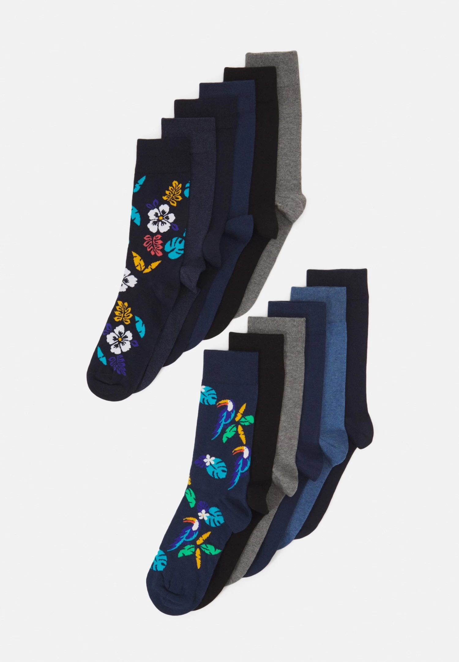 12 Pack - Socks - Multi-Coloured