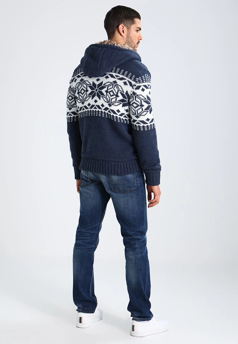 Cardigan - Blue Melange