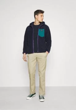 Pier One 2 Pack - Long Sleeved Top - Dark Blue/Mottled Grey