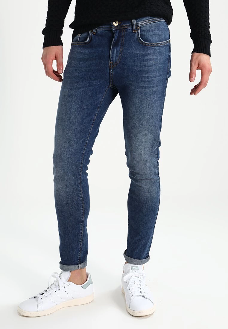 Jeans Skinny Fit - Mid Blue Denim