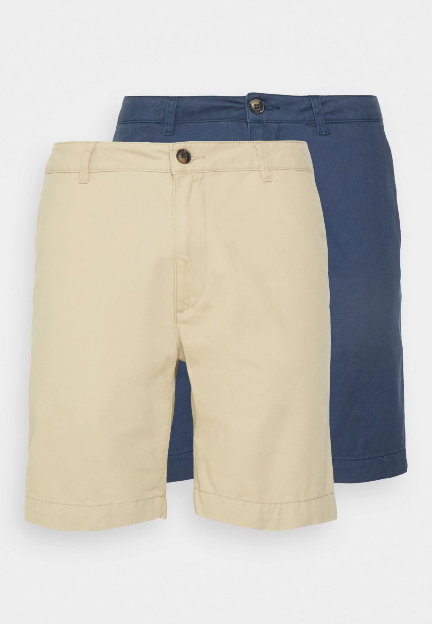 2 Pack - Shorts -Dark Blue/Tan