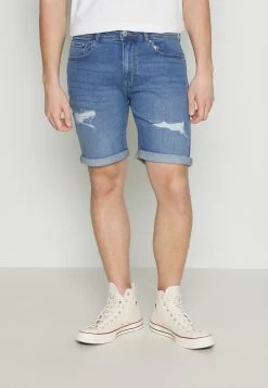 Pier One Denim Shorts - Blue Denim