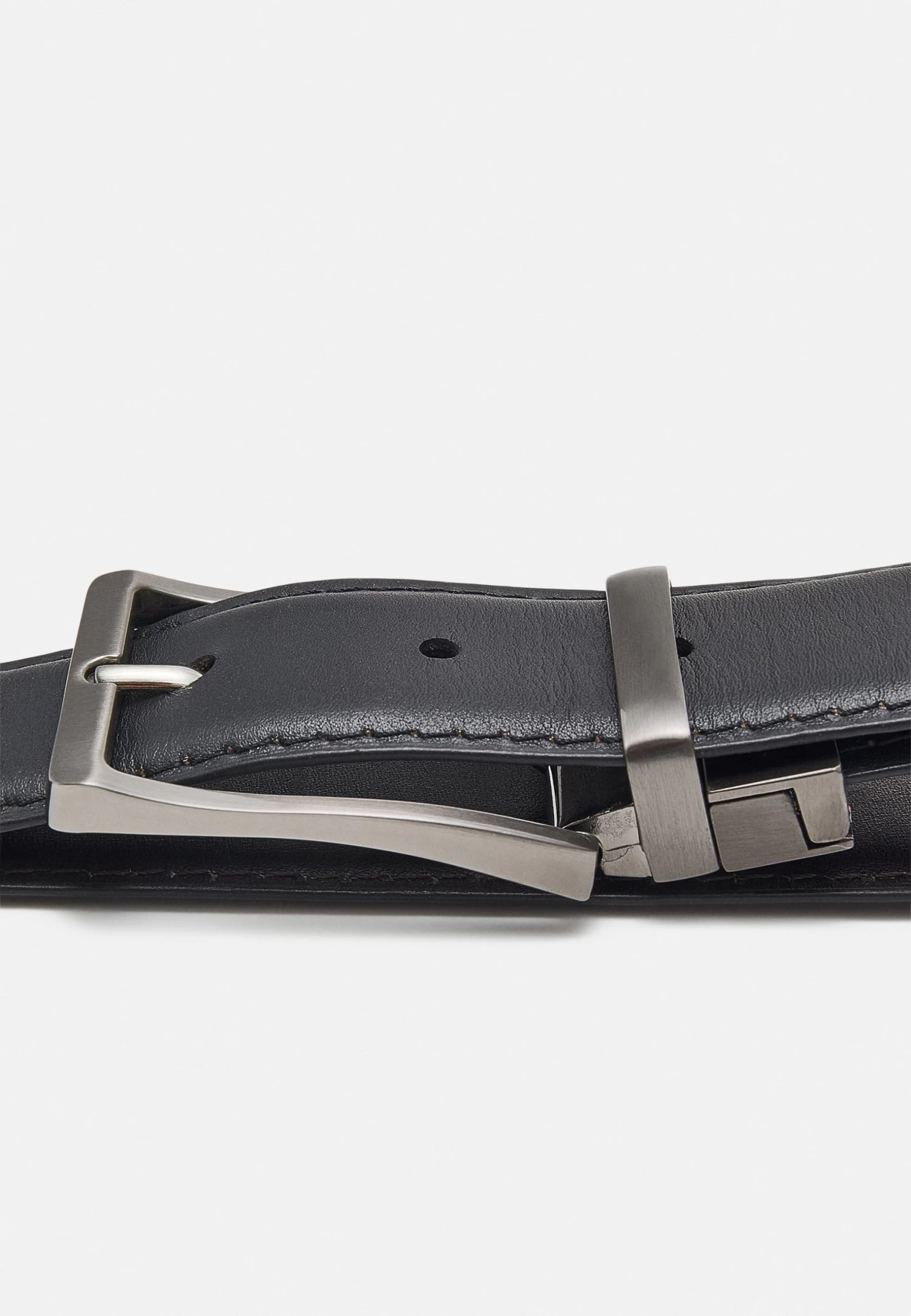 Leather - Belt Business - Black/Brown